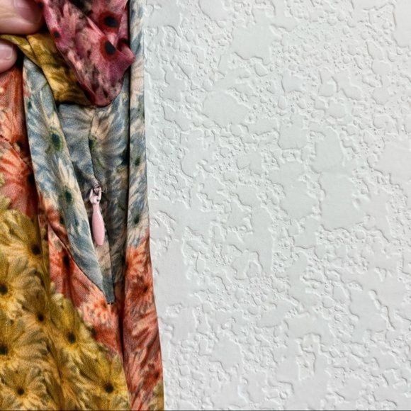 Anthropologie Catria Floral Varun Bahl Dress - Picture 6 of 12